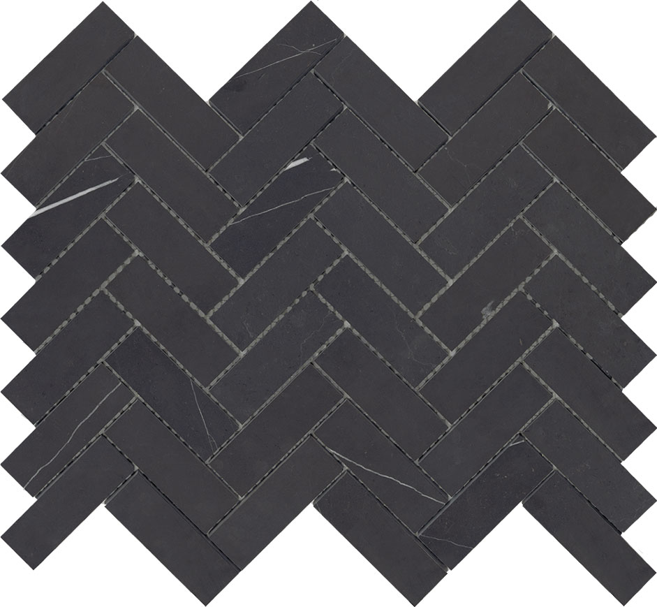 Купить L'antic Colonial Stone Mos Lines Cambric Negro Marquina Classico 32,5х26,5 