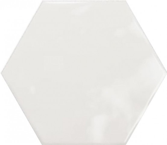 Купить Ribesalbes Geometry Hex White Glossy 15x17,3 