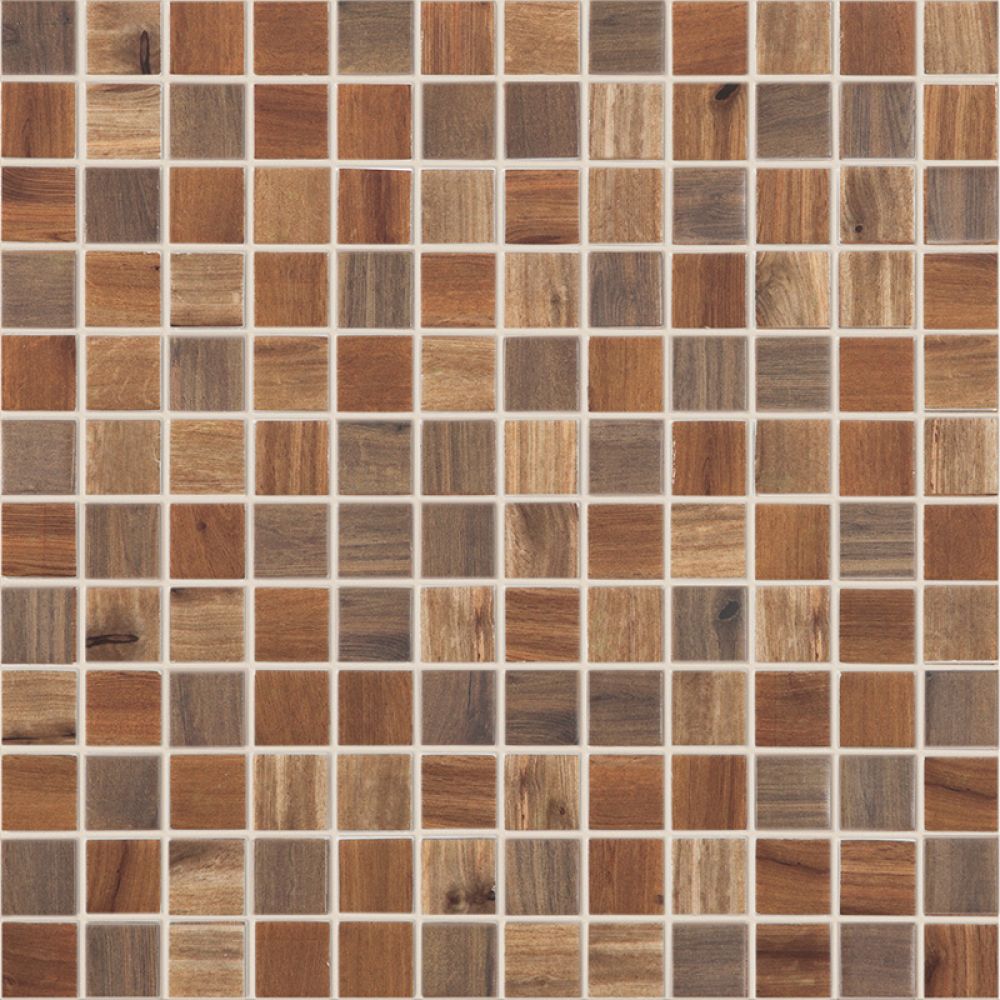 Купить Vidrepur Wood Dark Blend (на сетке)  31,7х31,7 