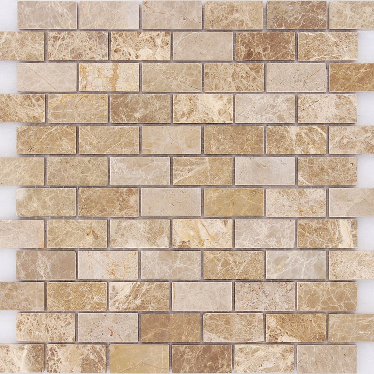 Купить Caramelle Mosaic Pietrine Emperador Light Pol 2,3х4,8 4mm  29.8×29.8 