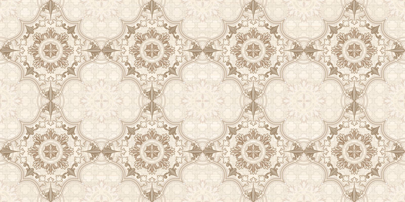 Купить Ceracasa Deco Aquarelle Beige 53x106 