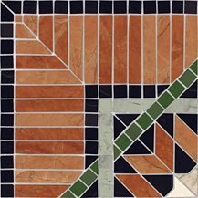 Купить Vives Via Appia Cantonera Corfu Multicolor 21,7x21,7 