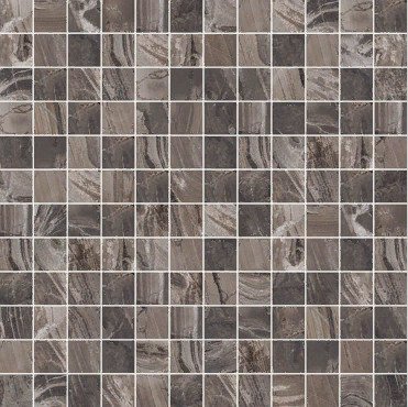 Купить Flaviker Supreme Mosaico Exotic Brown 5*5 Rett. Anticato 30x30 