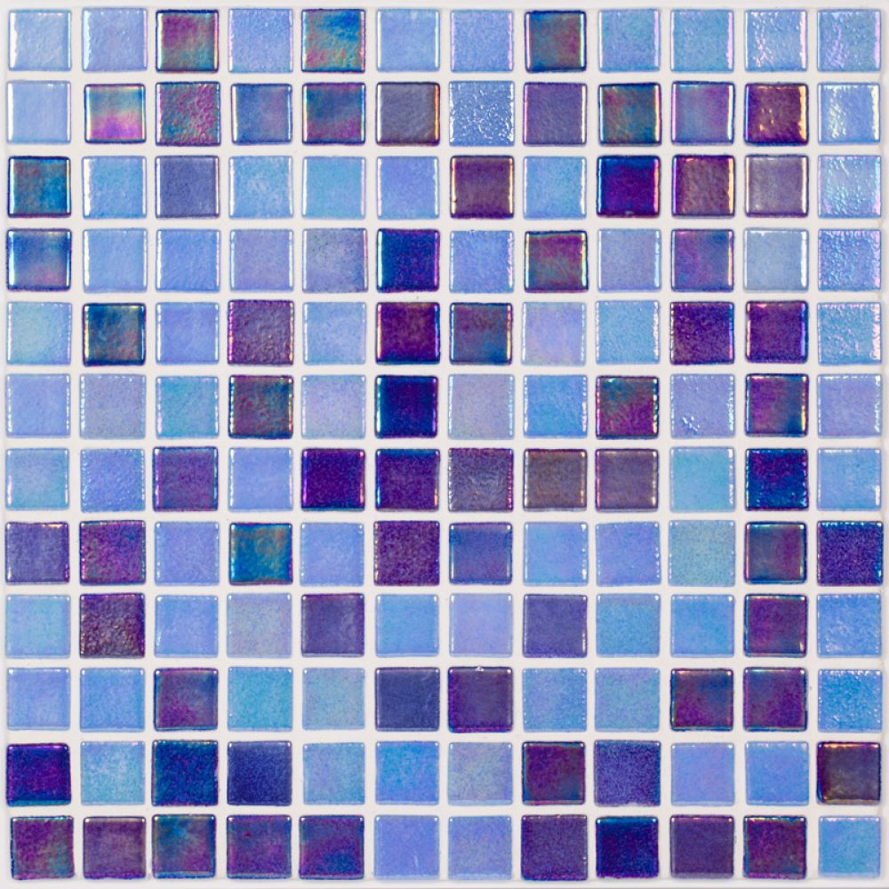 Купить Vidrepur Shell Mix Deep Blue 552/555 (на сетке) 31,7х31,7 
