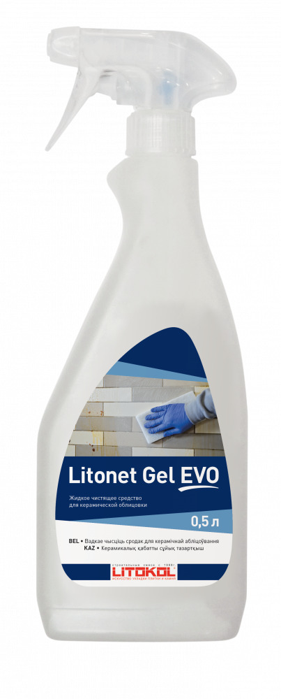 Купить Litokol Моющее средство для плитки Litonet Gel Evo 0,5 л. 