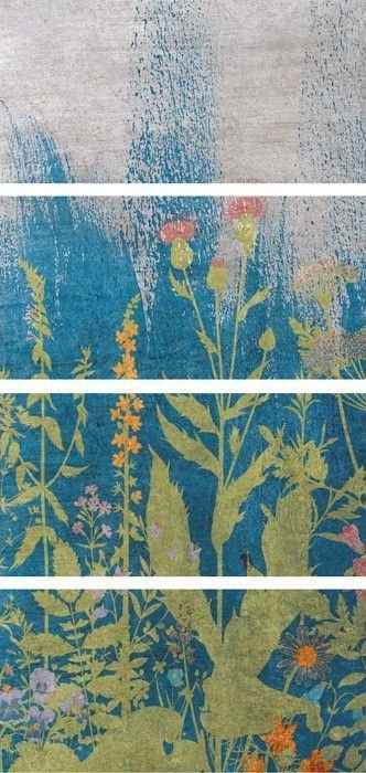 Купить Wide&Style Botanical Blue A CP4 120х240 