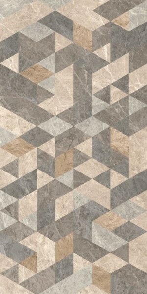 Купить Vitra Marmostone Декор Микс Гео 7ЛПР R9 9мм 60x120 