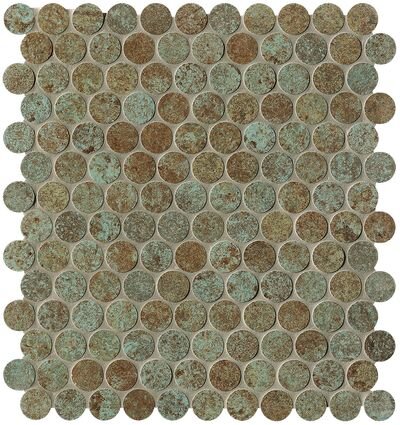 Купить Fap Sheer Deco Rust Round Mosaico 29,5x32,5 