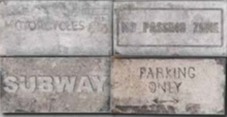 Купить Cir New York Road Signs Mix Soho 10х20 