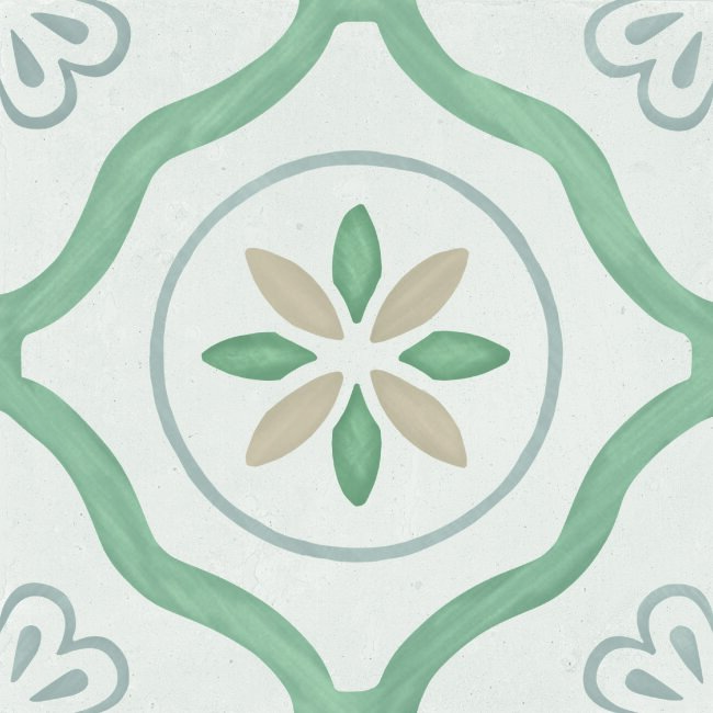 Купить Harmony Sirocco Green Petals 22,3х22,3 