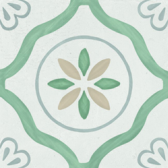 Купить Harmony Sirocco Green Petals 22,3х22,3 