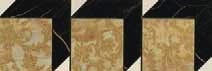 Купить Gardenia Orchidea Marble Mos. Dec. Cube Nero-Oro-Bianco 19,5x58,5 