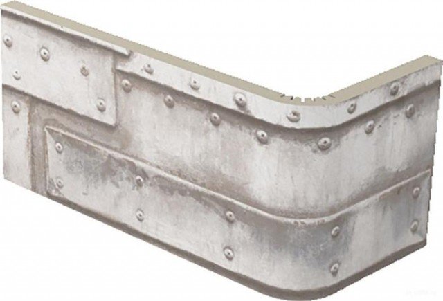 Купить Del Conca Cor-ten Angolo Esterno CO1 Beige 10x20x10 