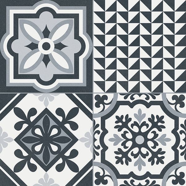 Купить Gayafores Heritage Black 33,15х33,15 (2 паттерна) 