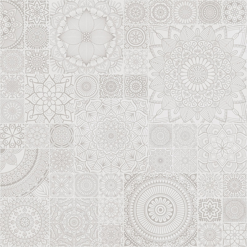 Купить Colortile Mandala Bianco 60x60 