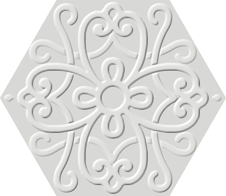 Купить ITT Flora Hexa White 23,2x26,7 