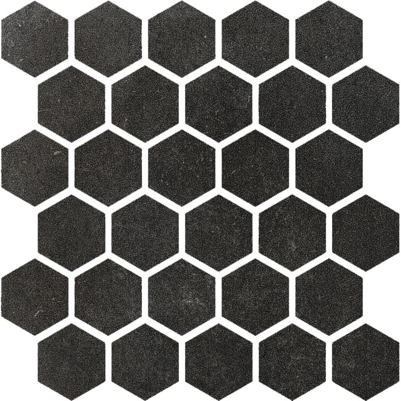 Купить Cir Materia Prima Mosaico Esagona Black Storm 27x27 