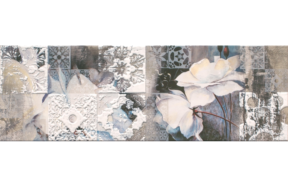 Купить Ceramika Konskie Slate Flower 2 20x60 