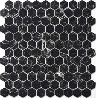 Купить Onix Hex. Nero Markina Matte Malla Rev 30,1х29 