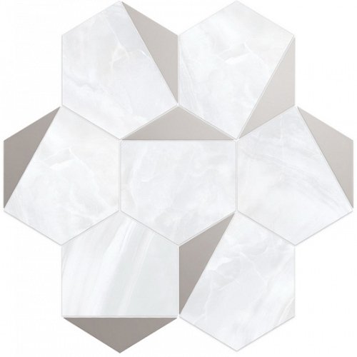 Купить Vallelunga Nolita Esagona Triangoli Platino 30x28 