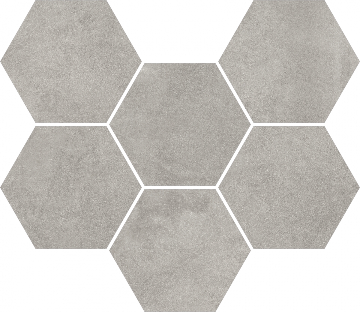 Купить Coliseum Экспо Мозаика Гексагон Грэй  25×29 