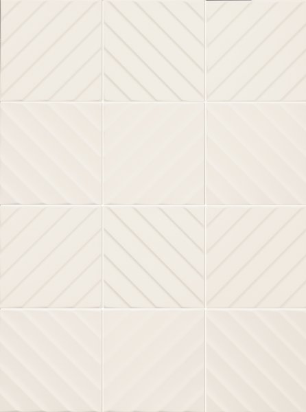 Купить Marca Corona 4D Diagonal White 20х20 