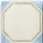 Купить Cir Via Emilia Inserto Esagono Crema-Azzurro 10х10 