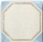 Купить Cir Via Emilia Inserto Esagono Crema-Azzurro 10х10 