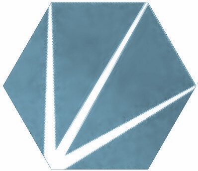 Купить Apavisa Starline Blue Natural Hexagon 25x29 