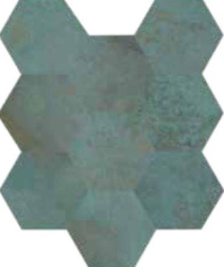 Купить Caesar Trace Mint 3D Hexag. 28x34 