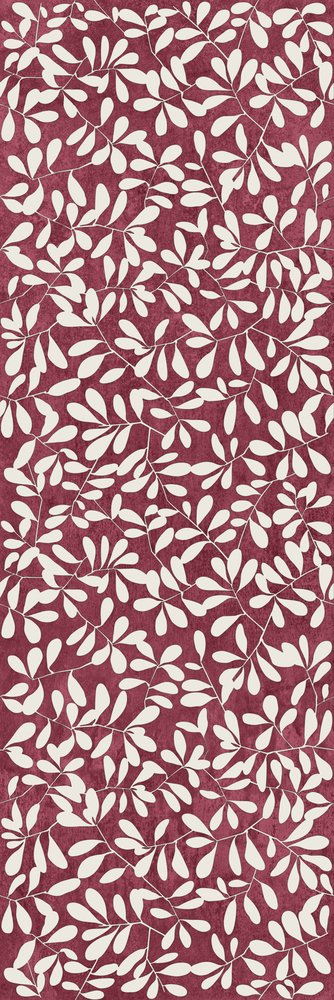Купить Kerlite Wanderwall Leaves Red 3.5 mm 300x100 