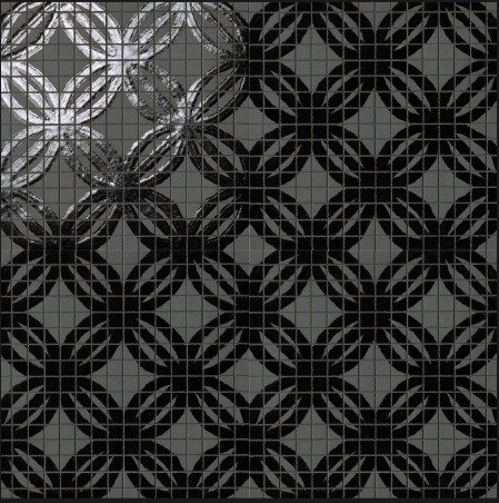 Купить Fap Mosaici Dark Side Ring Black 60X60 