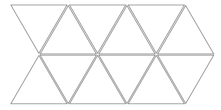 Купить Equipe Scale Triangolo Mosaic Light Grey 22,5х45 