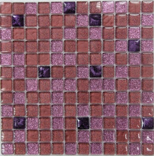 Купить Bonaparte Стеклянная мозаика Satin Rose 30х30 