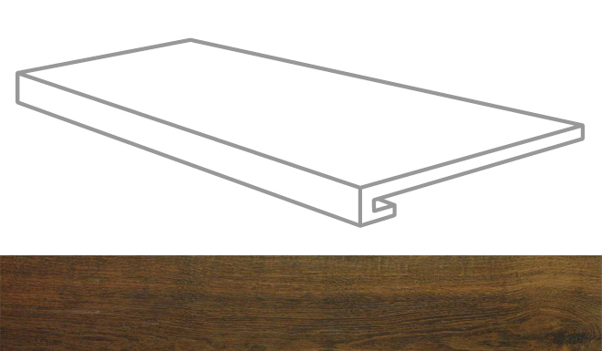 Купить Marazzi Treverkhome Castagno МК36  32.5х120х4 