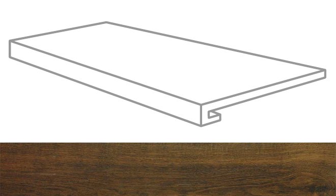 Купить Marazzi Treverkhome Castagno МК36  32.5х120х4 