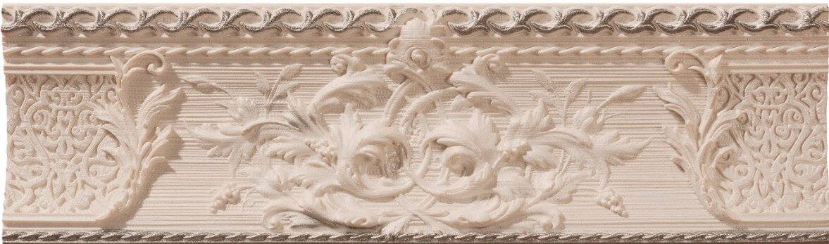 Купить Azulev Delice Listelo Decoro Marfil 9x29 