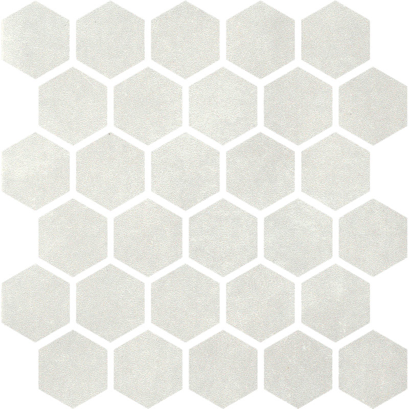 Купить Cir Materia Prima Mosaico Esagona Cloud White 27x27 