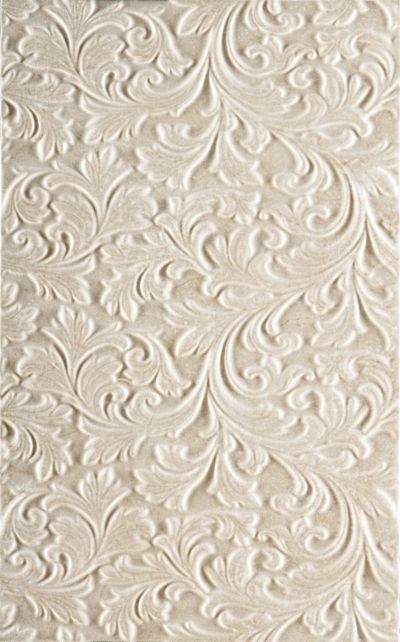 Купить Vitra Декор Fresco Рельефный Кремовый Матовый 25х40 