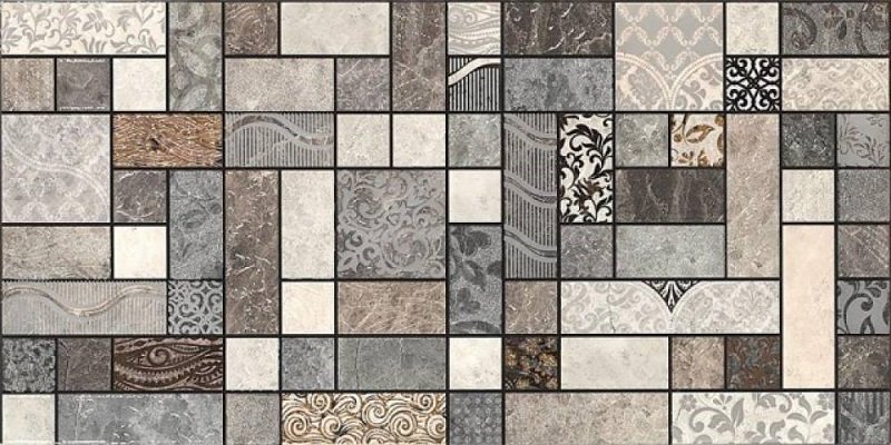 Купить Keratile Danae Decor Rubik 25х50 