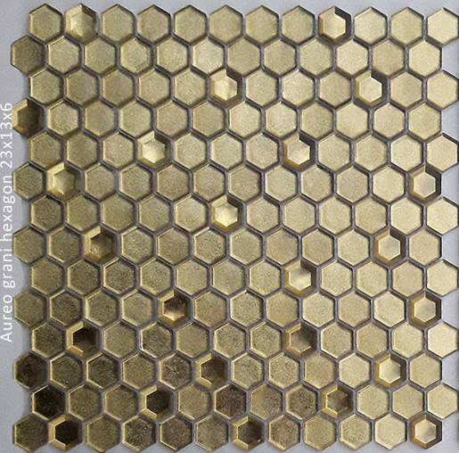 Купить Caramelle Alchimia Aureo Grani Hexagon 6mm 23x13x6 30х30х6 