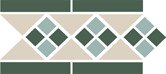 Купить TopCer Octagon Border LISBON with 1 strip (Tr.16, Dots 13+18, Strips 18) 28х15 