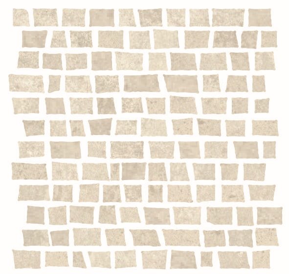 Купить Cir&Serenissima Costruire Random Metallo Bianco 30х30 