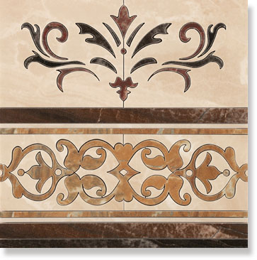 Купить Ceracasa Deco Jainoor Lineal Crema 38.8х38.8 