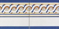 Купить Adex Cuarteada Cenefa Chinchon Policromo 15x15 
