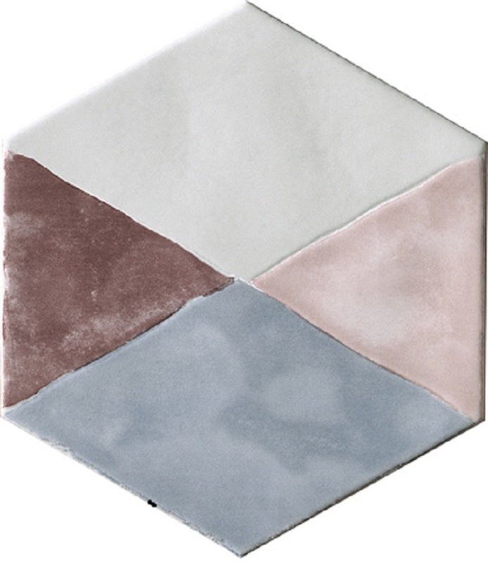 Купить Cir Materia Prima Inserto Rainbow Mix Esagona 24x27,7 