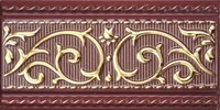 Купить Aparici Poeme Burdeos Cenefa 10х20 