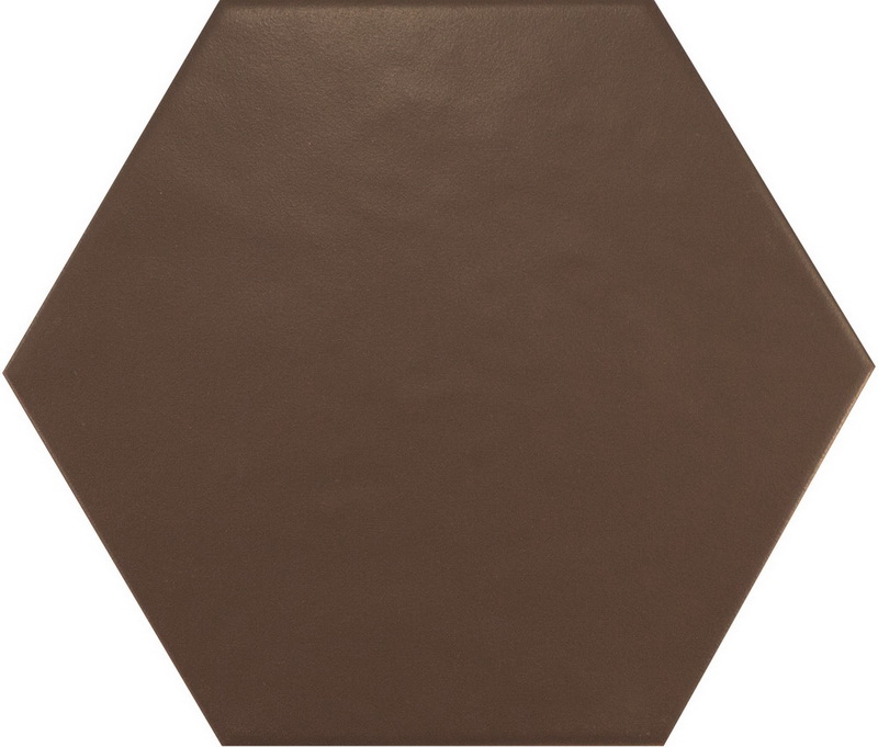 Купить Equipe Chevron Hexatile Marron Mate 17,5х20 