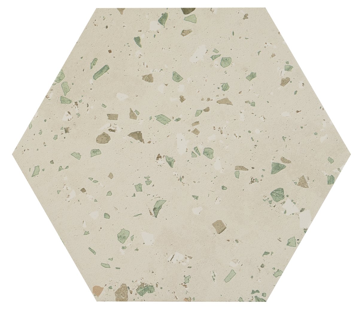 Купить Apavisa South Green Natural Hexagon 25x29 