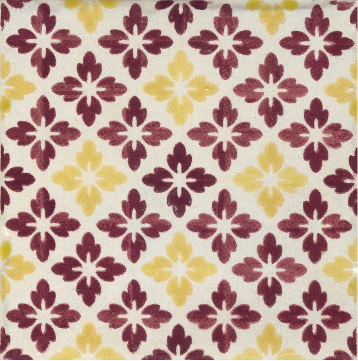 Купить Marca Corona Jolie Ivoire Purple Trama Pattern 2 10х10 (комп/2шт) 